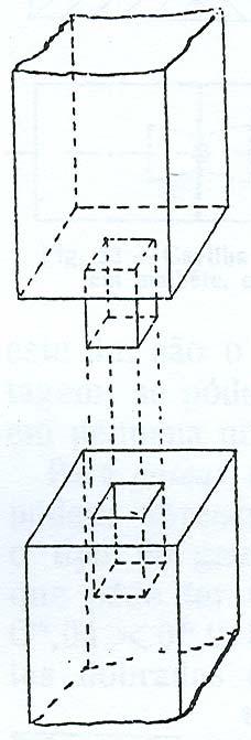 PAREDES EXTERIORES VIII LIGAÇÕES E TRAVAMENTOS A argamassa não era muitas vezes suficiente para tornar as pedras solidárias entre si. Para este efeito podiam-se empregar cavilhas.