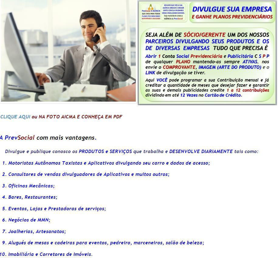 DIVULGUE SUA EMPRESA E