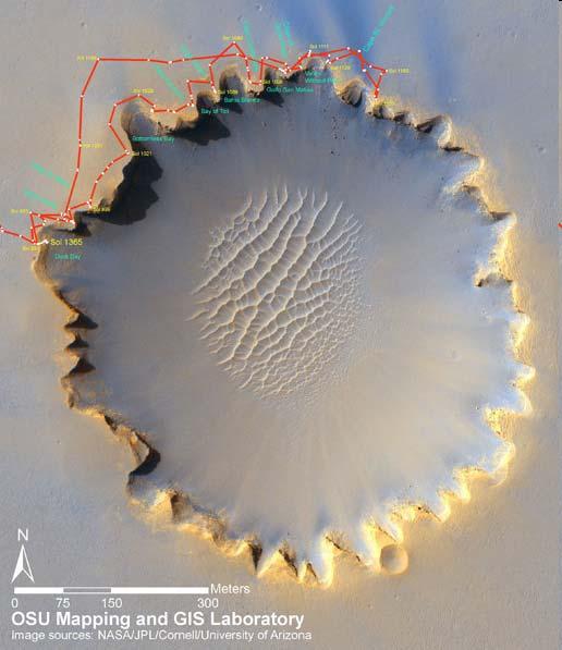 Cratera Victoria 800m de