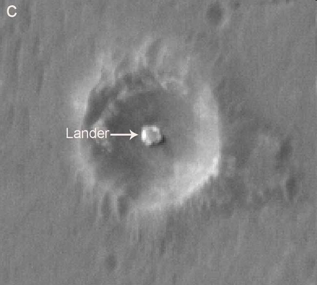 Mars Reconnaissance Orbiter da NASA: a cratera Endurance