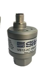 VS AC/DC Chave de Vibração Eletrônica Características - Ideal para monitorar vibração em maquinas rotativas. - Proteção e manutenção preventiva para Bombas, Motores, Compressores, etc.