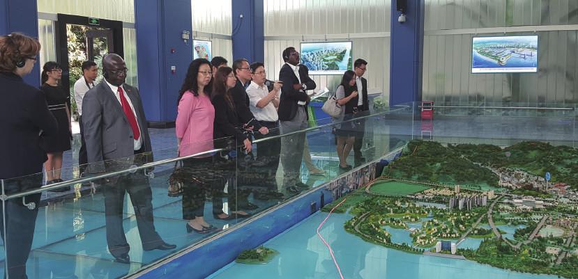 9 A Delegação do Secretariado Permanente do Fórum de Macau efectuou uma visita de prospecção à Nova Zona de Cuiheng e a Hengqin, em Zhuhai.