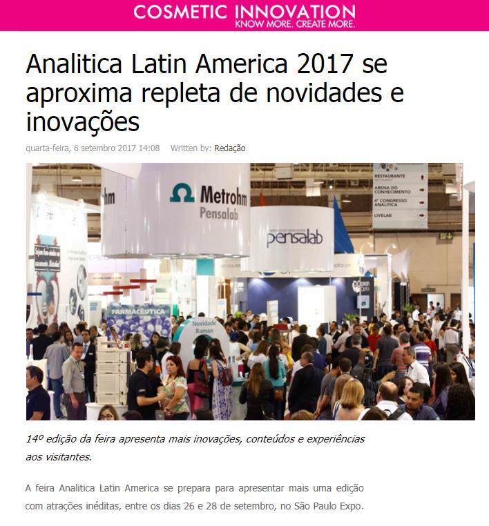 Analitica Latin America na mídia A