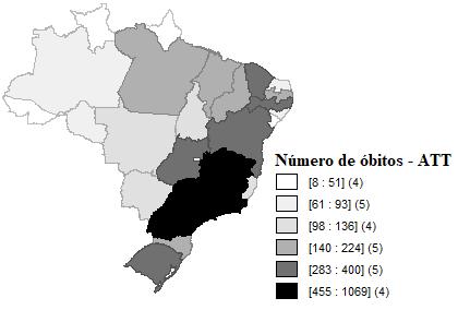 Goiás. Os que apresentaram menores ocorrência foram Acre, Roraima, Amapá, Sergipe (Figura 2).