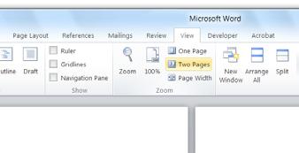 A seguir, selecione Margins/Margens e defina- --as como Mirror/Espelhada (isto é importante para ficarem com a orientação direita e esquerda