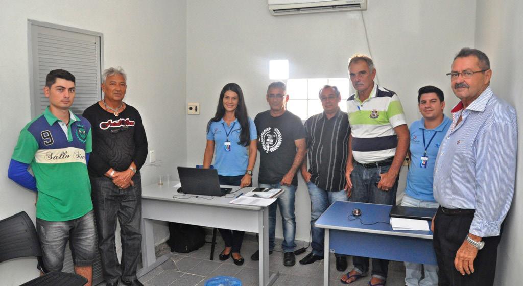 Emídio Gonçalves e Marcone Medeiros, coordenador e secretário, respectivamente do Centro de Apoio representaram o CBH PPA na ação, que foi realizada no Sindicato dos Trabalhadores Rurais do município.