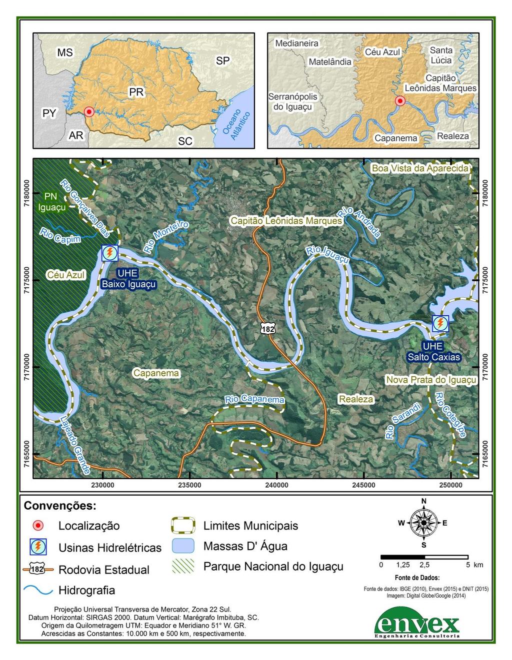 Figura 1: Mapa de localização da UHE