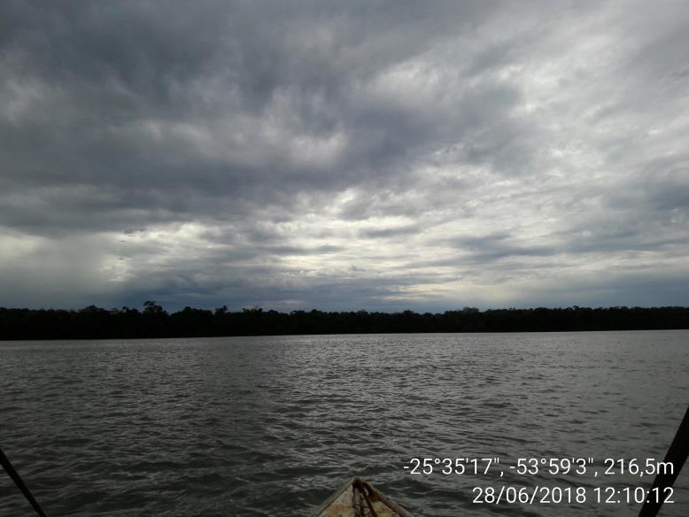 Figura 65: Vista da margem direita da seção Barra do Santo Antônio.