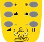 Módulo de formação CPR Advisor Formação CPR Advisor Os formadores podem simular a função CPR Advisor no HeartSine PAD 500P Trainer utilizando o controlo remoto.