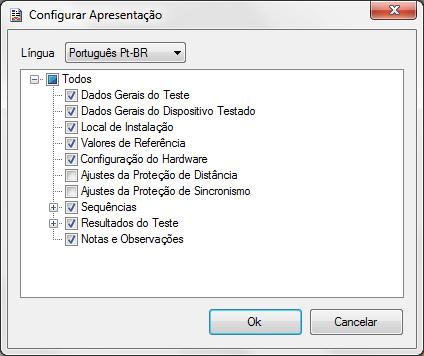 8. Relatório Após finalizar o teste clique no ícone destacado na