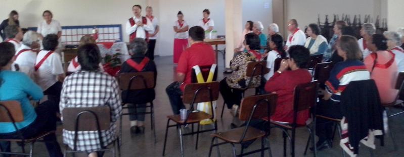 O encontro foi administrado pela coordenadora Diocesana do Apostolado da Oração, Adriana Cordeiro e pela Irmã Maria Alves.