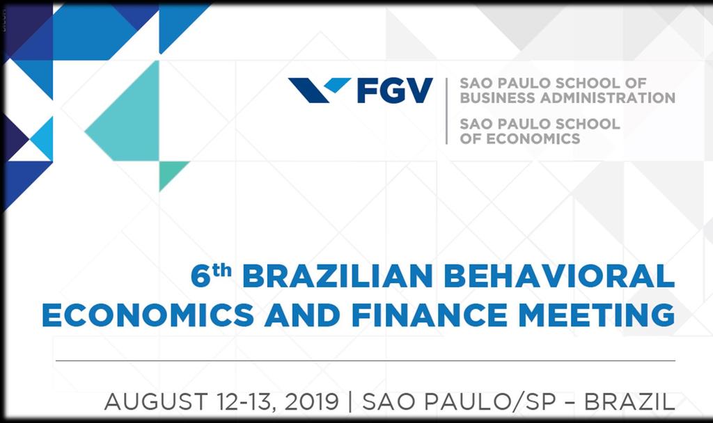 6º Encontro Brasileiro de Economia e