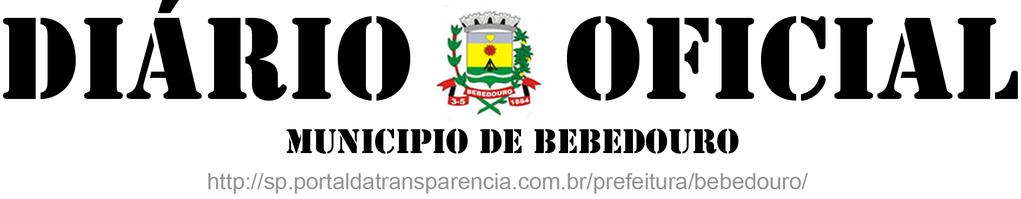 Terça-feira, 06 de Novembro de 2018 Edição N 1.316 Caderno I CÂMARA MUNICIPAL DE BEBEDOURO ESTADO DE SÃO PAULO www.camarabebedouro.sp.gov.br LEI Nº 5.