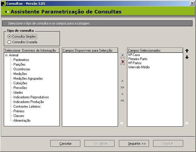 69 Para a parametrização da consulta do exemplo é necessário seguir os seguintes passos: 1.