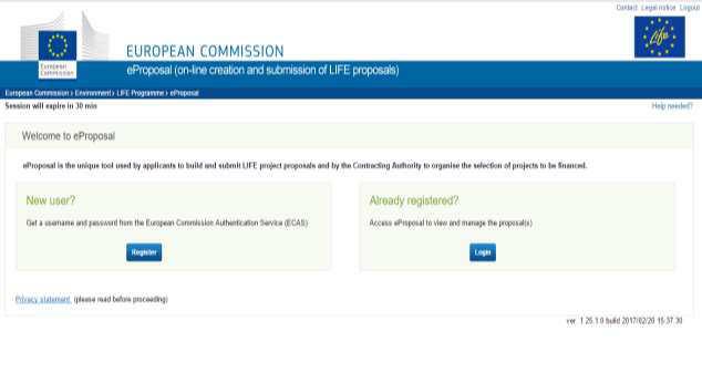 Plataforma ECAS