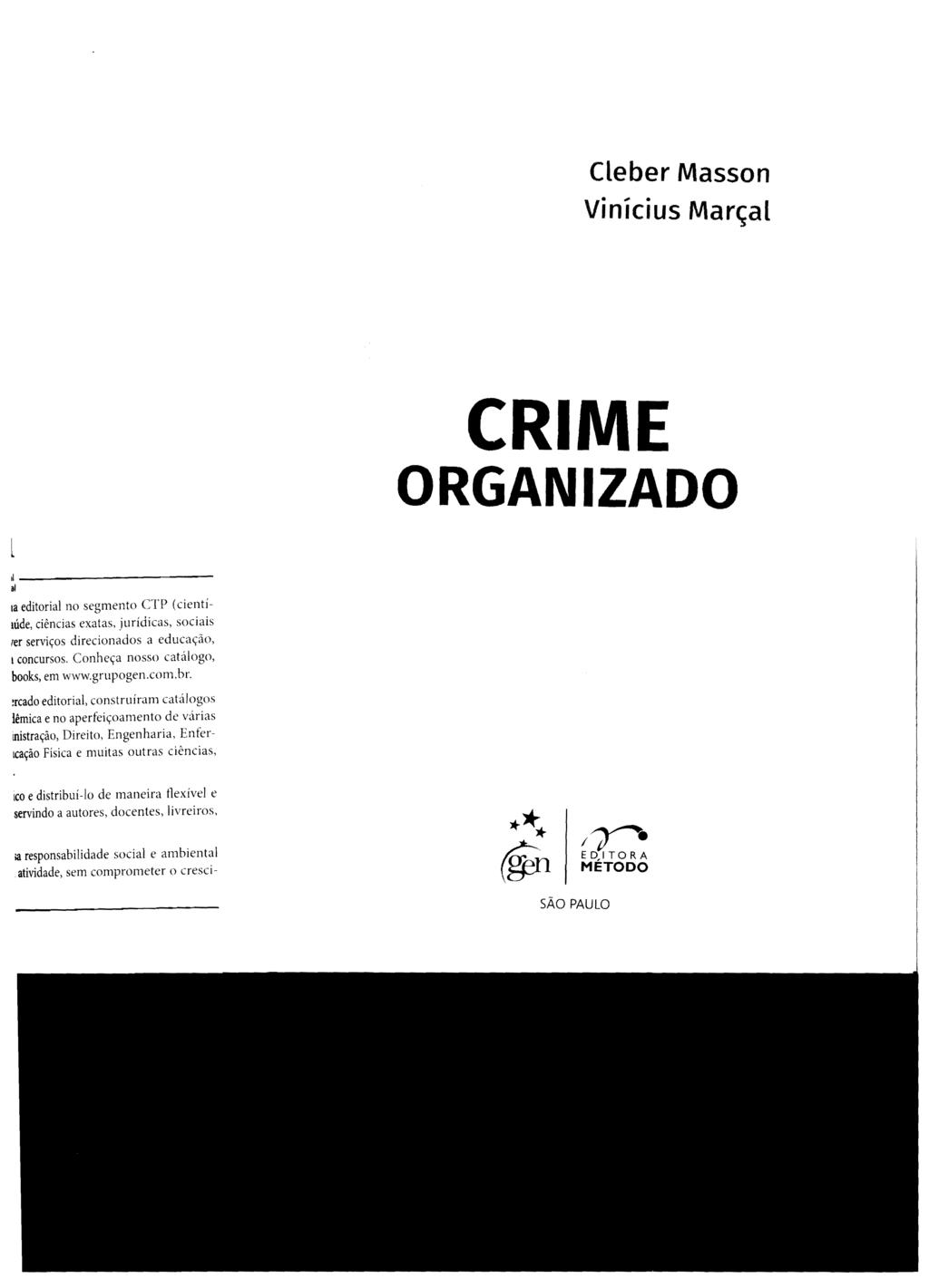 Cleber Masson Vinicius Marçal CRIME