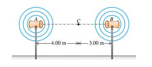 com frequência 400 Hz. Considere a velocidade do som no referencial de repouso da atmosfera como 340 m/s.