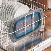 temperaturas de até 204 C. Enrole-o para guardar e ganhe mais espaço em sua cozinha.