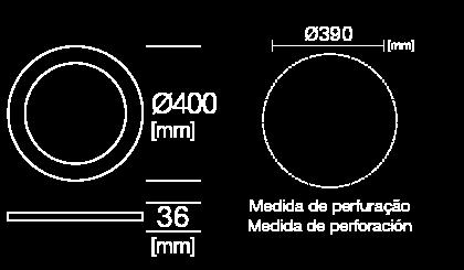 5 Ângulo de Abertura 120 +\-5º Vida útil 30.