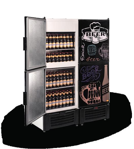 VCCS Visa Cooler Cerveja Storage VCCS1300 Temperatura: -7,5ºC /