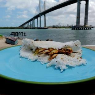 O CULTURAL Redinha é conhecida pela Ginga com tapioca (prato feito com tapioca com coco recheada com ginga temperada e frita no óleo