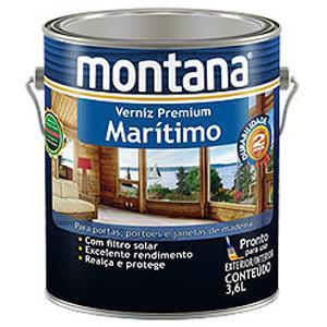 SELADORA PARA MADEIRA VERNIZ FILTRO SOLAR ISOLANTE MONTANA PREMIUM MONTANA 224-0078 ACETINADO GL