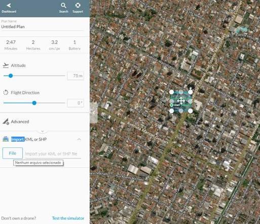 Passo 3: Realizar o Passo 3 mostrado na página nº 3 (Clicar em Plan e inserir a