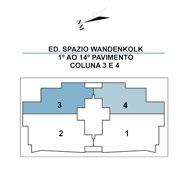 separada da área de serviço Sala ampliada