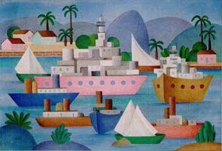 Ambos artistas se inspiraram na realidade da paisagem e da sociedade brasileira para realizar suas obras.