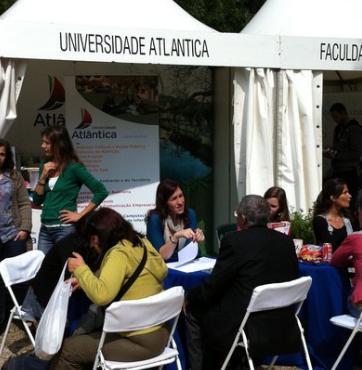 Figura 14: Evento Futurália Março 2011:Rastreios aos alunos da Universidade Atlântica, no âmbito do Projecto de Investigação das