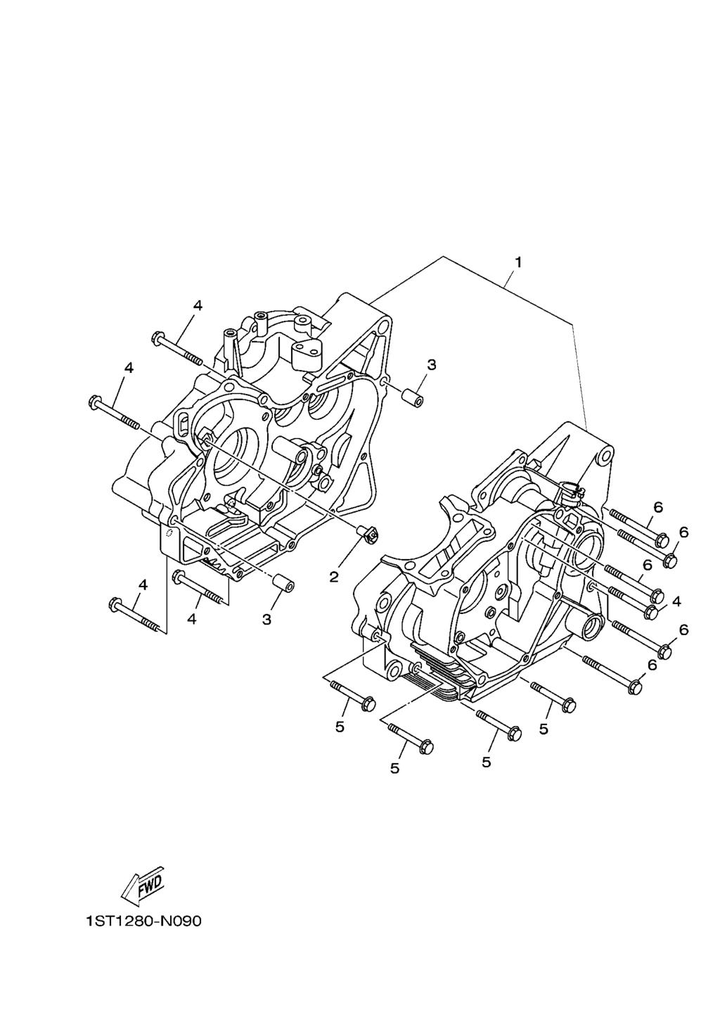 FIG. 9 CARCACA DO MOTOR 1 1ST E5150 10 CARCACA DO MOTOR COMPLETA 1 2 45P E5155 00 PULVERIZADOR 3 1 3 99530