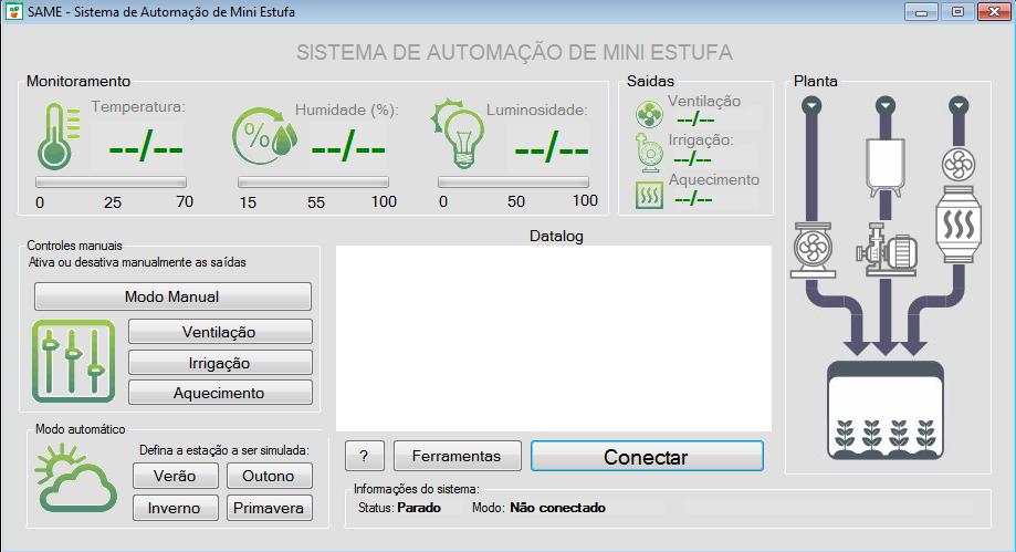 Foram utilizados três tipos de registradores padrões do protocolo Modbus, para estabelecer a comunicação do Arduino (Slave) com o ScadaBR (Master).