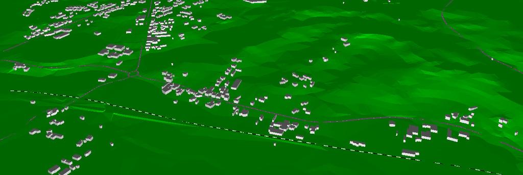 densidade de habitações e sem áreas verdes. Nas zonas verdes considerou-se um solo absorvente. 4.