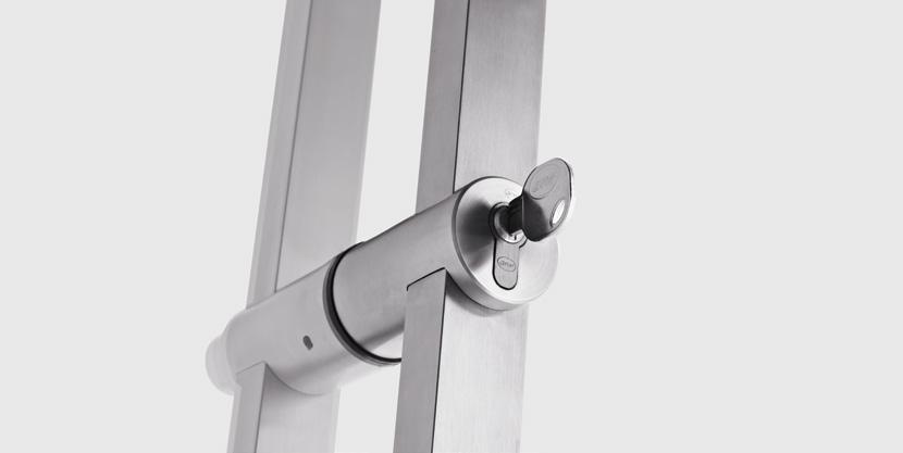 Asas de porta para vidro / Pull handles for doors / Manillones para puertas de cristal. F/771 IN.07.105.