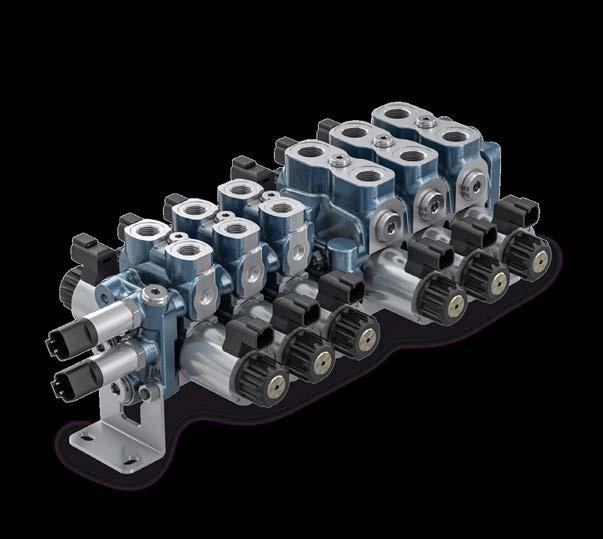Sistema modular lataforma EL Electronic Load Sensing latform plataforma EL é o sistema mais avançado, aberto às futuras aplicações da Io.