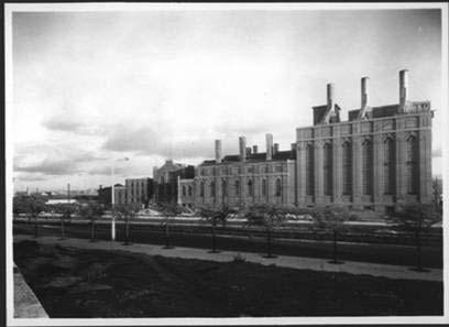 Fotografia de 1930 COAL POWER STATION Central Tejo 64 MW,
