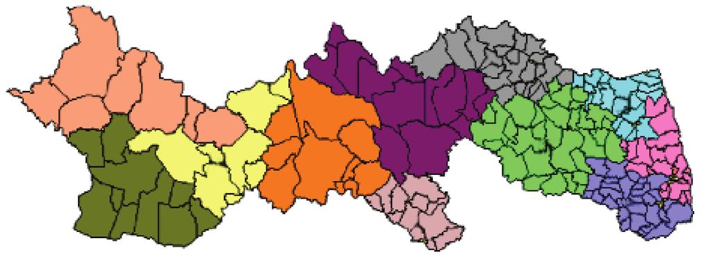 PE Em relação aos Colegiados de Gestão Regional (CGR), observase que estão constituídos em Pernambuco 11 Colegiados de Gestão Regional, abrangendo todos os 185 municípios do estado.