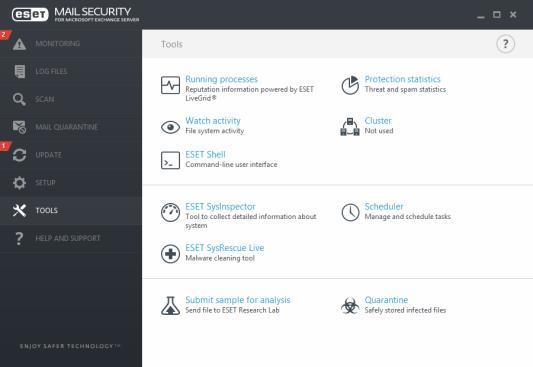 3.1.9 Cluster A opção ESET Cluster é uma infra-estrutura de comunicação P2P da linha de produtos ESET para ambientes Microsoft Windows Server.