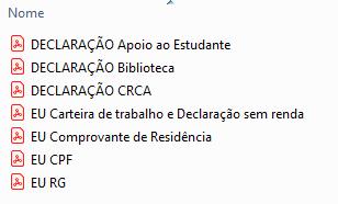 Crie uma pasta no seu computador ou pendrive para cada membro familiar.