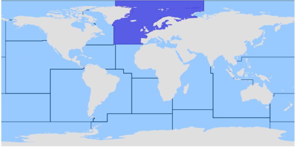 Atlântico Nordeste Fonte: Comissão