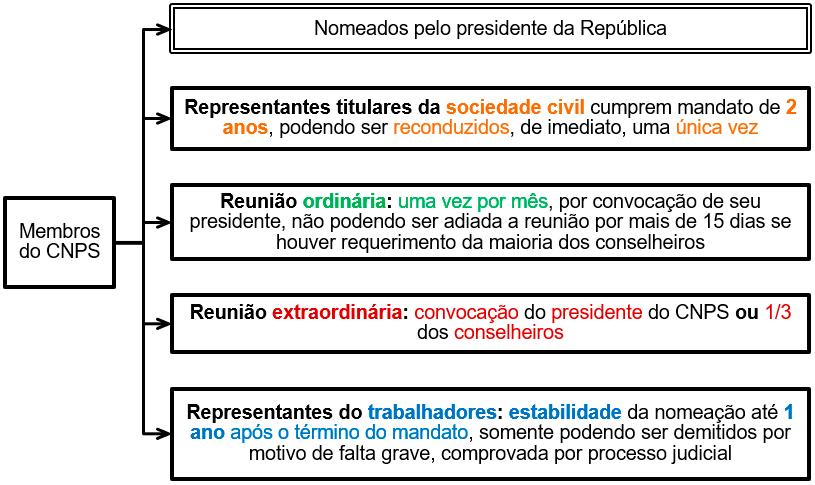 Poderá ser convocada reunião extraordinária por seu presidente ou a requerimento de um terço de seus membros, conforme dispuser o regimento interno do CNPS.