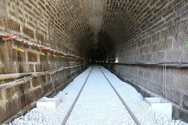 trabalhos Extensão dos Túneis Campainha (227