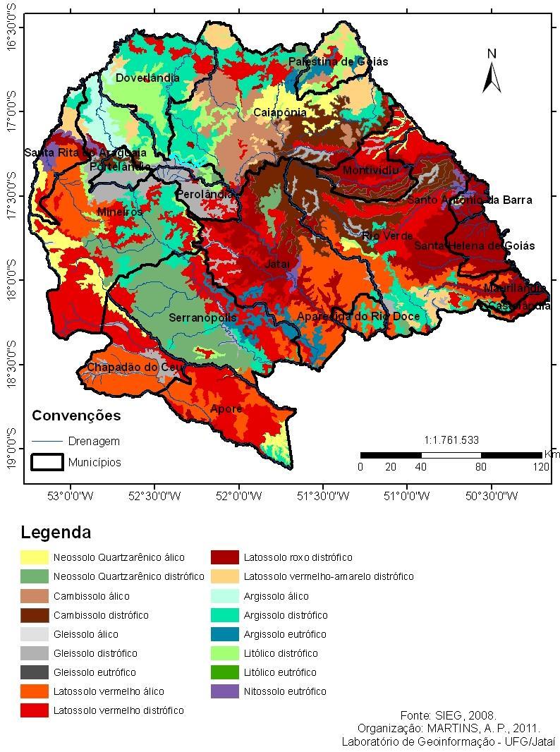 Mapa de Solos do