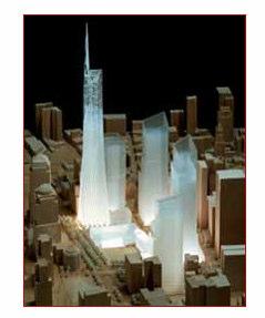 But the sheer height of the Freedom Tower - 1,776 feet - will enable it to overcome the problem by literally rising above it.