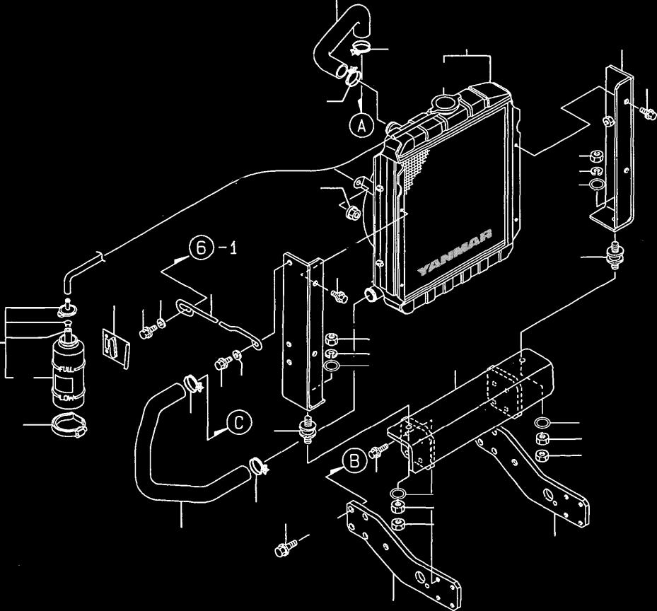 A. RADIADOR / RADIATOR ITEM CÓDIGO DESCRIÇÃO DSA GGE 58 5 57 50 5 59 5 5 6 50 56-600 SUP. SUB-TANQUE \ BRACKET SUB-TANK 5 50-50 SUB-TANQUE ]\ SUB-TANK 5 50-550 ABRAC. SUB-TANQUE \ CLAMP 53 TNV88.