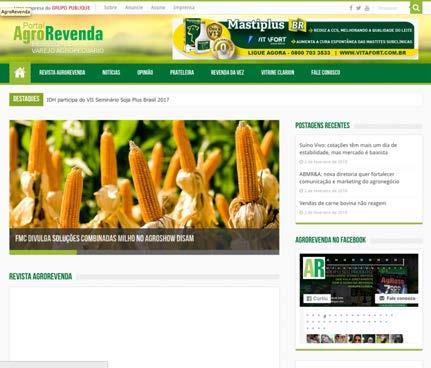 Tabela de Preços Portal AgroRevenda Site Full Banner