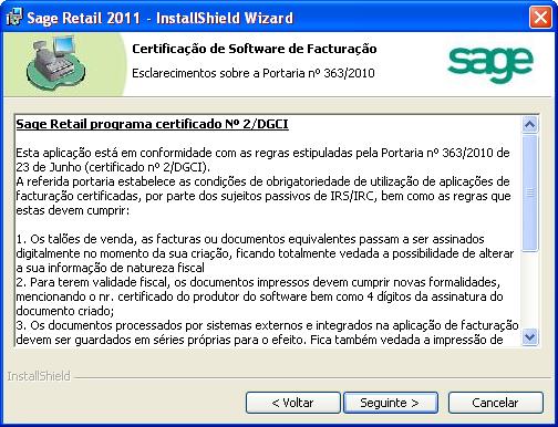 .. De seguida indique o utilizador e organização.