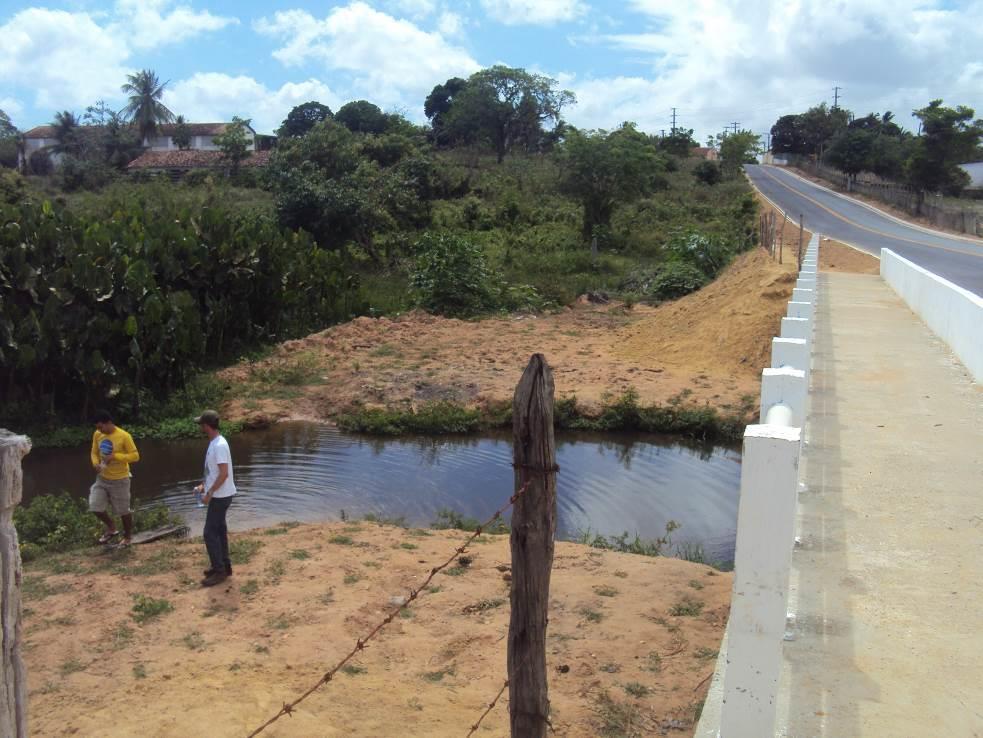 ESTAÇÃO DE MONITORAMENTO PI-14 Esta estação está situada no rio Pitimbu, na localidade denominada de Passagem de Areia.