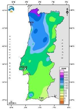 Boletim Climatológico de Portugal Continental Distribuição
