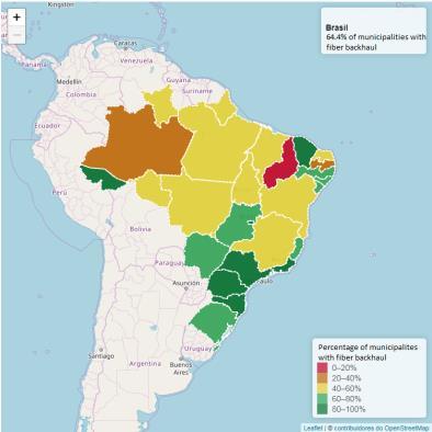público e privado, no sentido de ampliar o acesso à banda larga no Brasil.